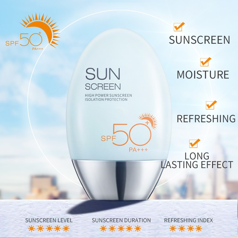SPF50 Sunscreen - Vegan Anti-Aging Moisturizer Factory