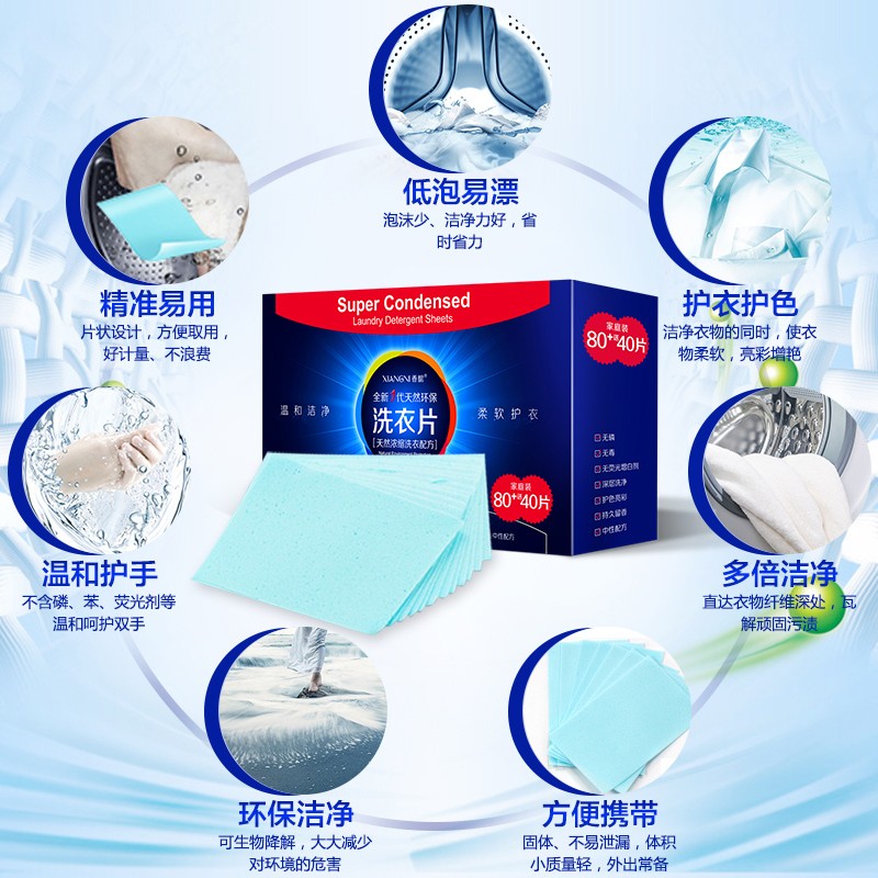 Laundry Sheets - Eco-Friendly Travel Soap