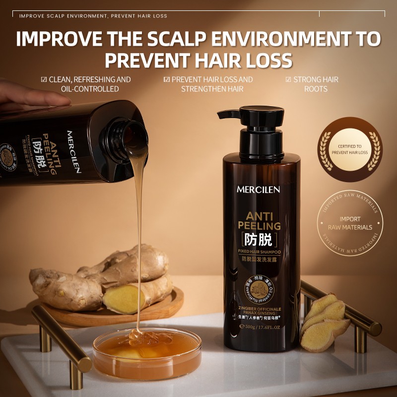 Oil Control Shampoo - Ginger Ginseng Anti-Dandruff