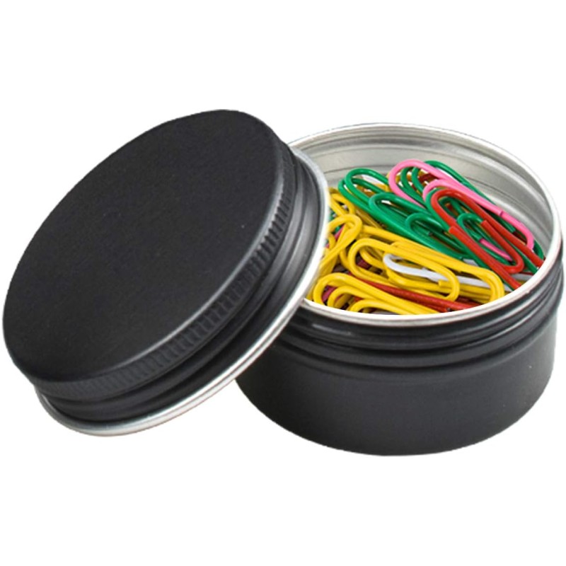 Aluminum Tins - Matte Black Packaging