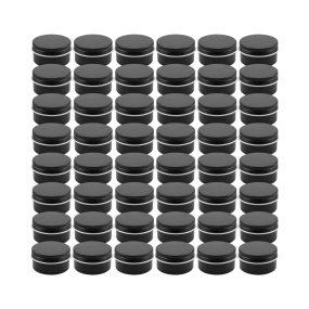 Aluminum Tins - Matte Black Packaging