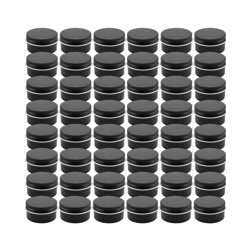 Aluminum Tins - Matte Black Packaging