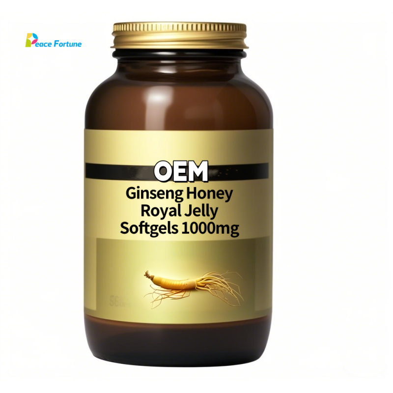 Royal Jelly Softgels 1000mg - Ginseng Honey Formula