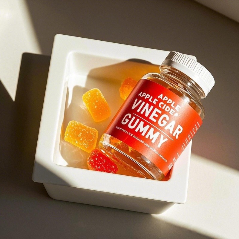 Apple Cider Vinegar Gummies - Vegan B9 B12