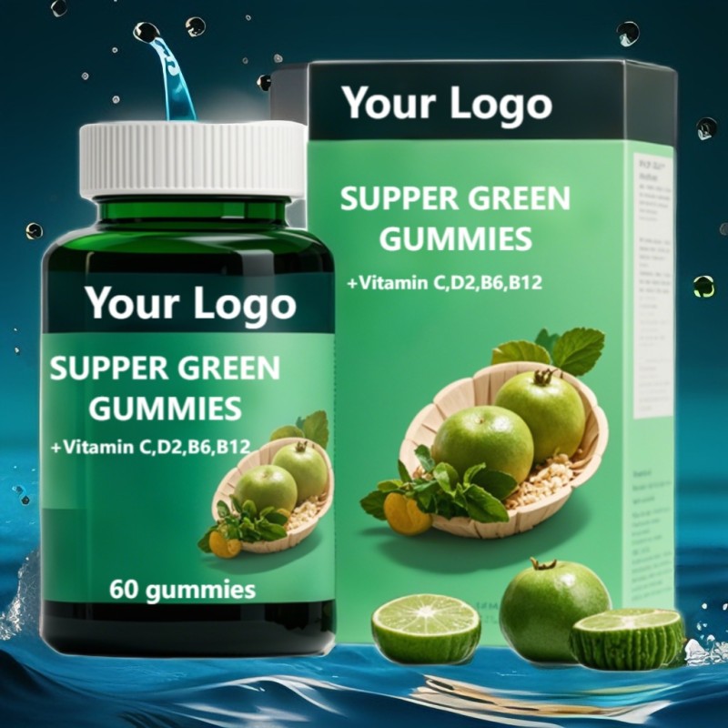 Spirulina Gummies - Super Greens Energy Immune