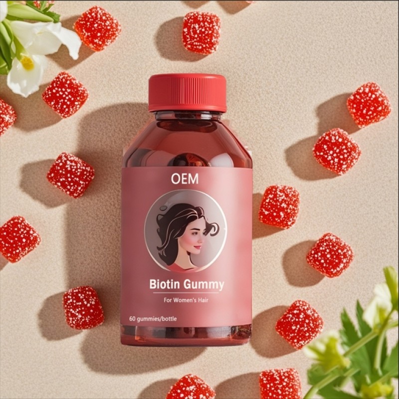 Biotin Gummies - Hair Skin Nails Health