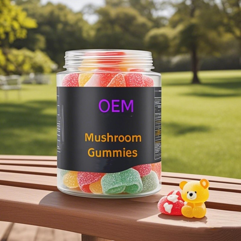 Mushroom Gummies - Organic Supplement Formula