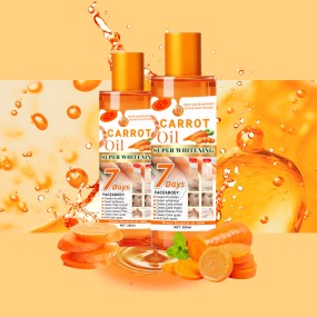 Body Oil 200ml - Carrot Whitening Moisturizing
