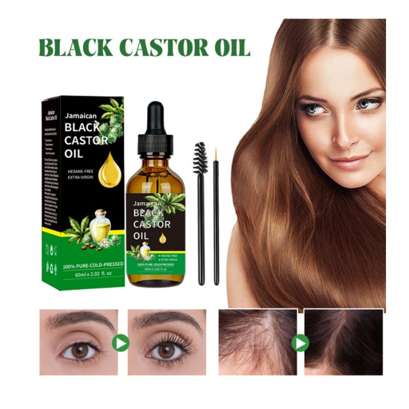 Castor Oil Kit - Natural Cold Pressed Hair Care