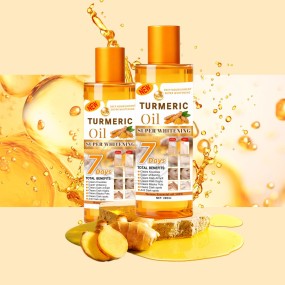 Turmeric Massage Oil 200ml - Ginger Fatigue Relief