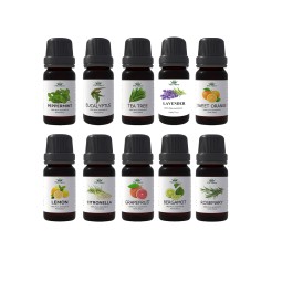 Essential Oil Set - 10 Pure Natural Oils Blend
