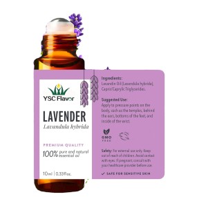 Lavender Oil Roll On - Steam Distilled 10ml