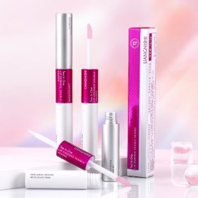 Lip Serum Manufacturer - Double Head Organic Hydrating 2 in 1