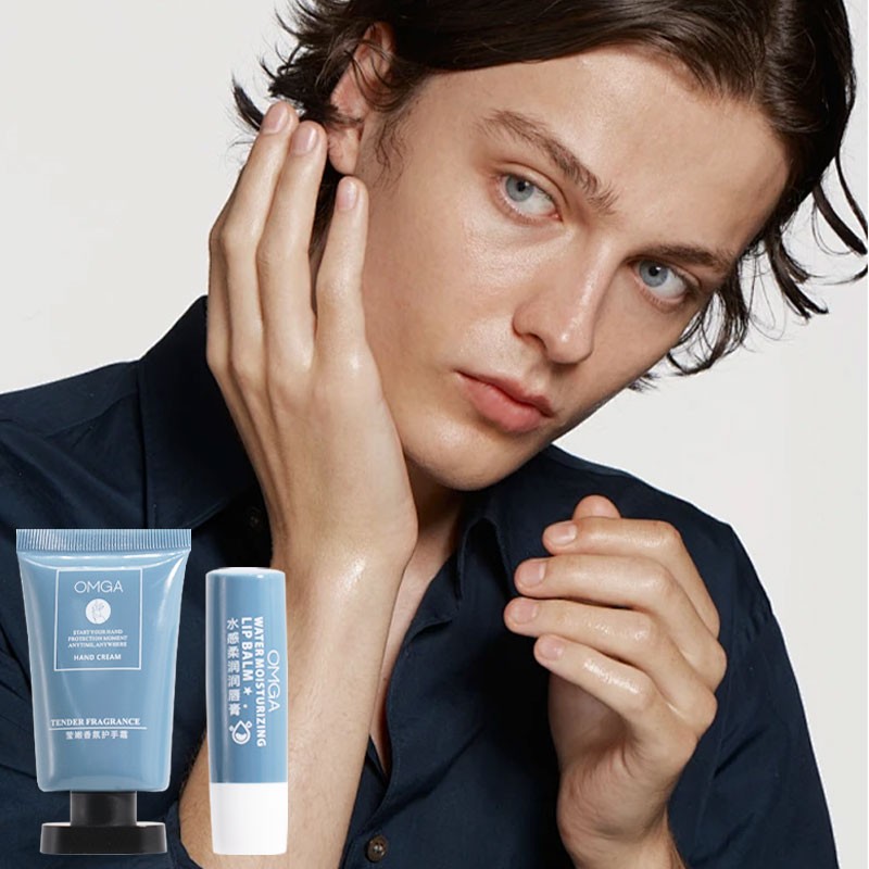 Hand Lip Care Set Manufacturer - New Arrival 2 in 1 Men Care