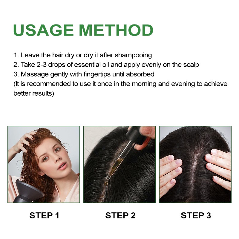 Hair Serum Factory - Hot Selling 100% Pure Rosemary Scalp Care