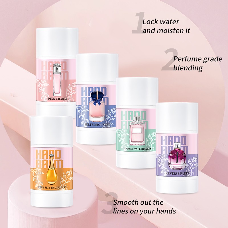 Hand Cream Manufacturer - New Arrival 5 Fragrance Rollerball Anti Chapping