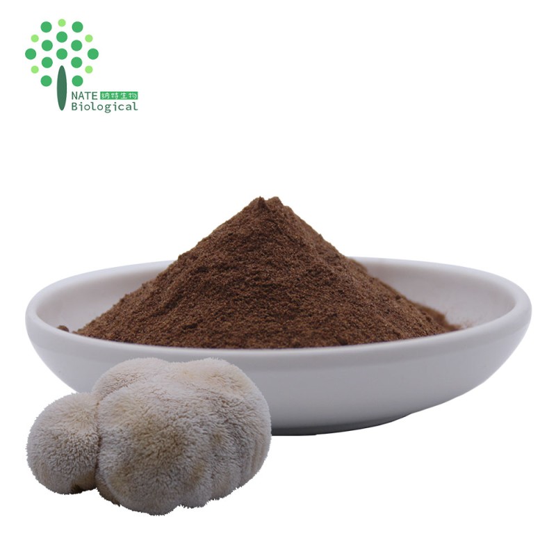 Supplement Lions Mane Mushroom Dual Extract Polysaccharides 20% Triterpenes 4%Hericenones+Erinacines 4%