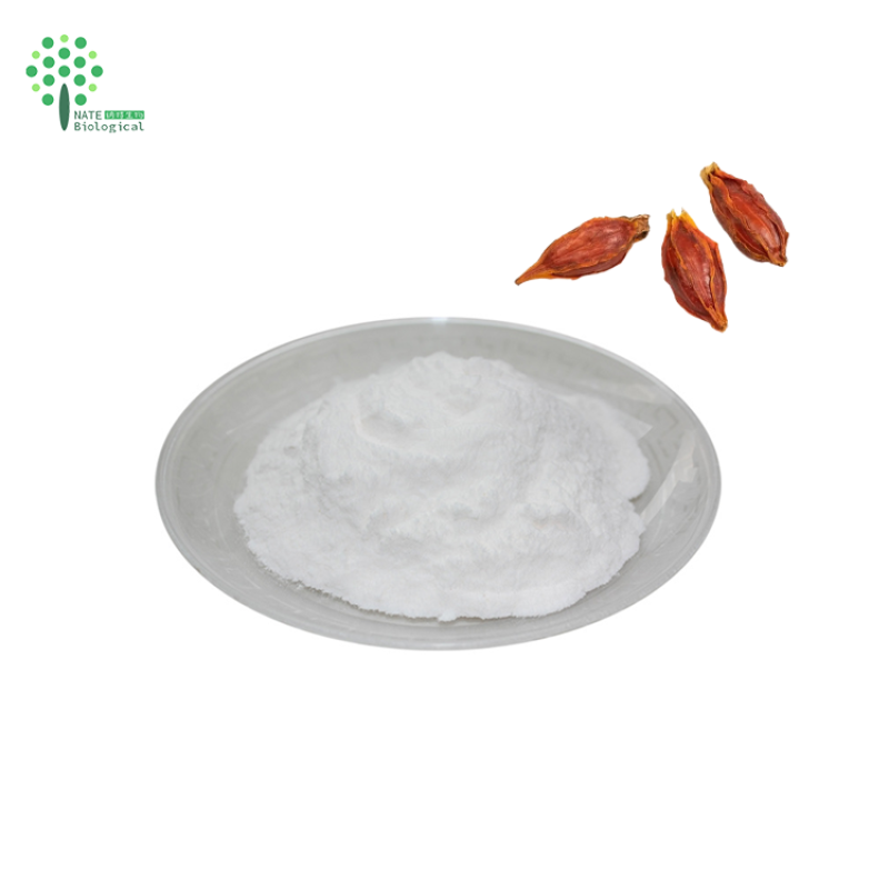 Gardenia Jasminoides Extract  Powder CAS 6902-77-8 Natual 98% Genipin