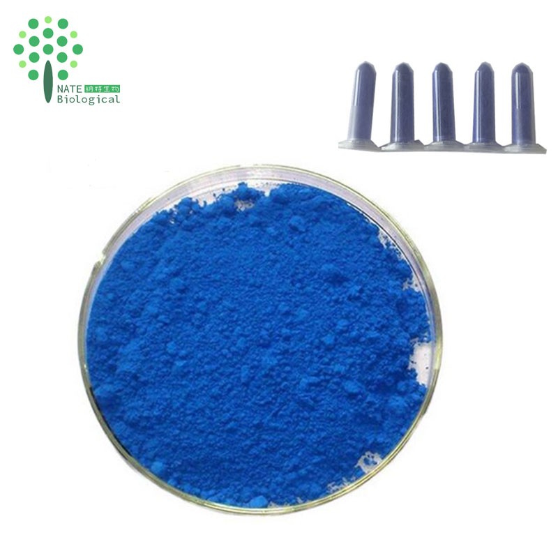 Bulk Supply Beauty Copper Peptide AHK- CU Powder Blue Copper Powder