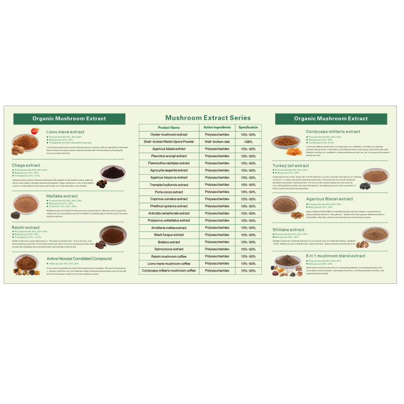 Immunity Enhancing Material Boletus Edulis Mushroom Extract Powder Polysaccharide 50%