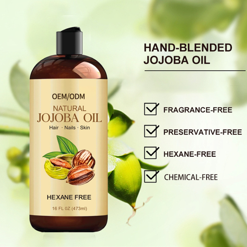 Jojoba Oil 473ml - Cold Pressed Hexane Free