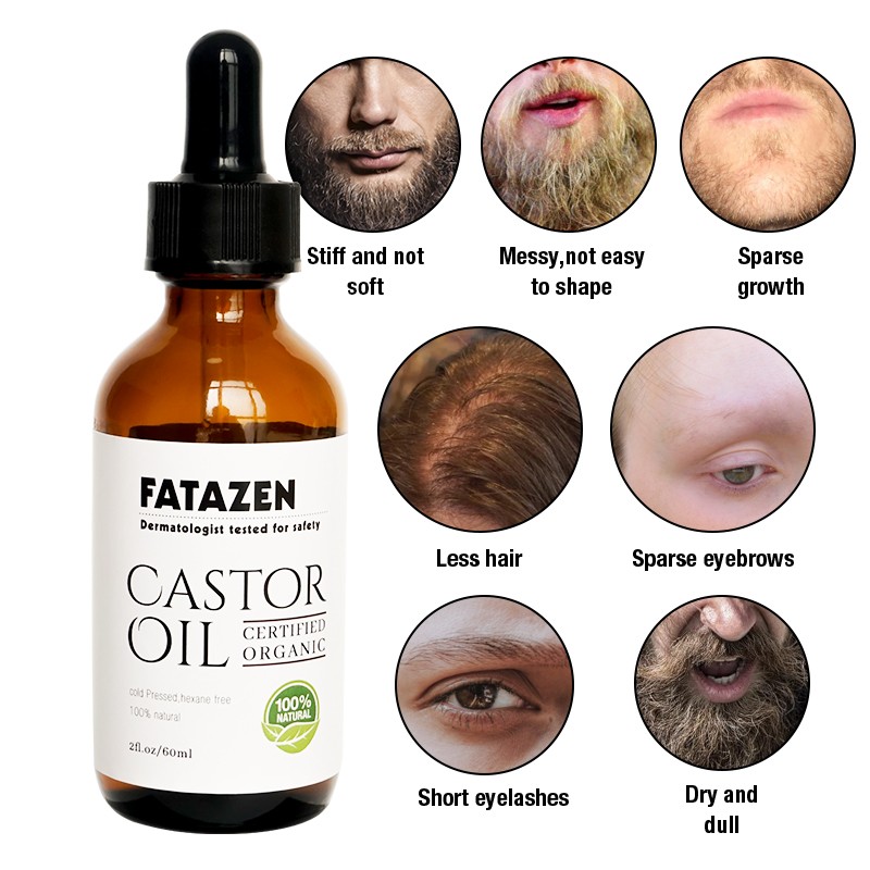 Castor Oil - Beard Shaping Styling Care