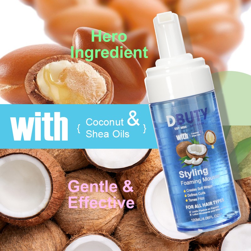 Hair Mousse - Organic Non-Crunchy Hold