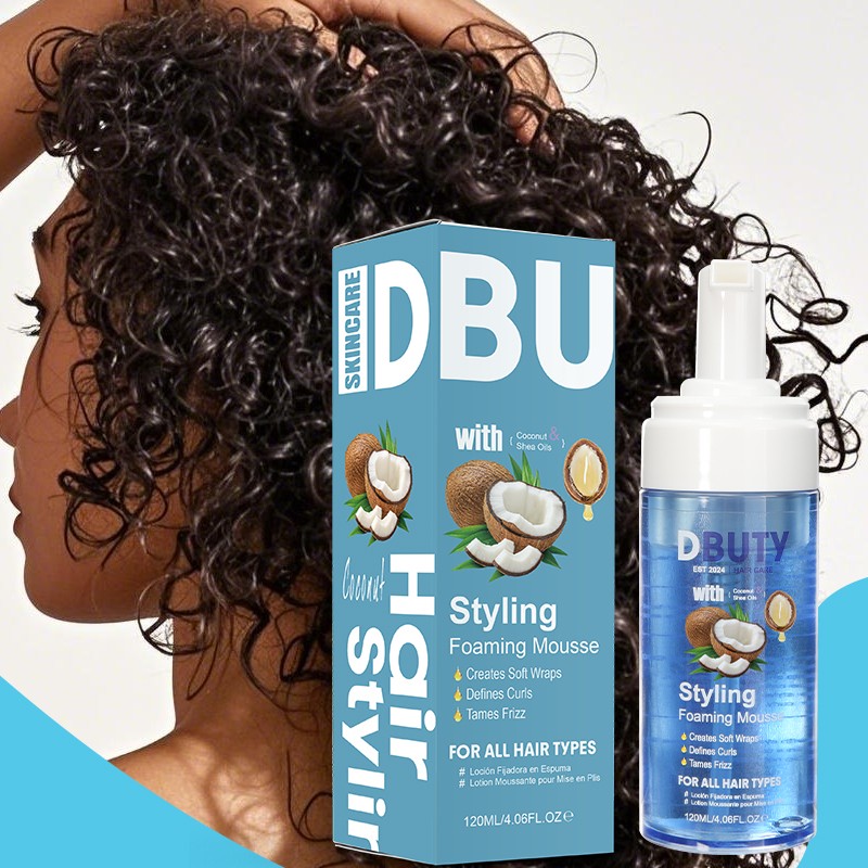 Hair Mousse - Organic Non-Crunchy Hold