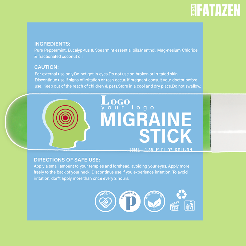 Headache Stick - Mint Roll-On Migraine Relief