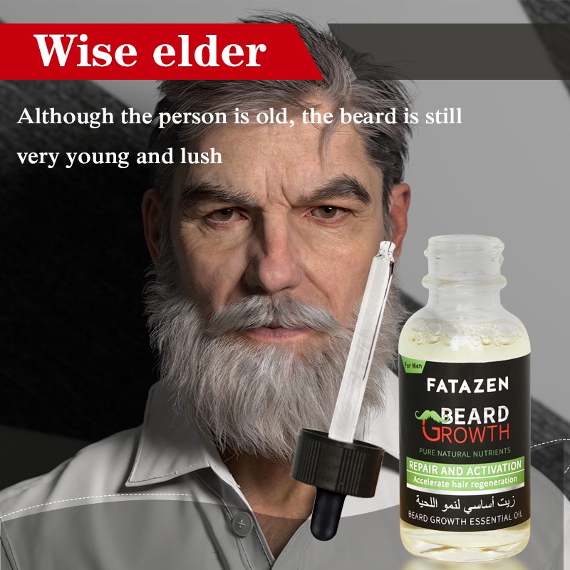 Beard Oil - Organic Hair Growth Promote