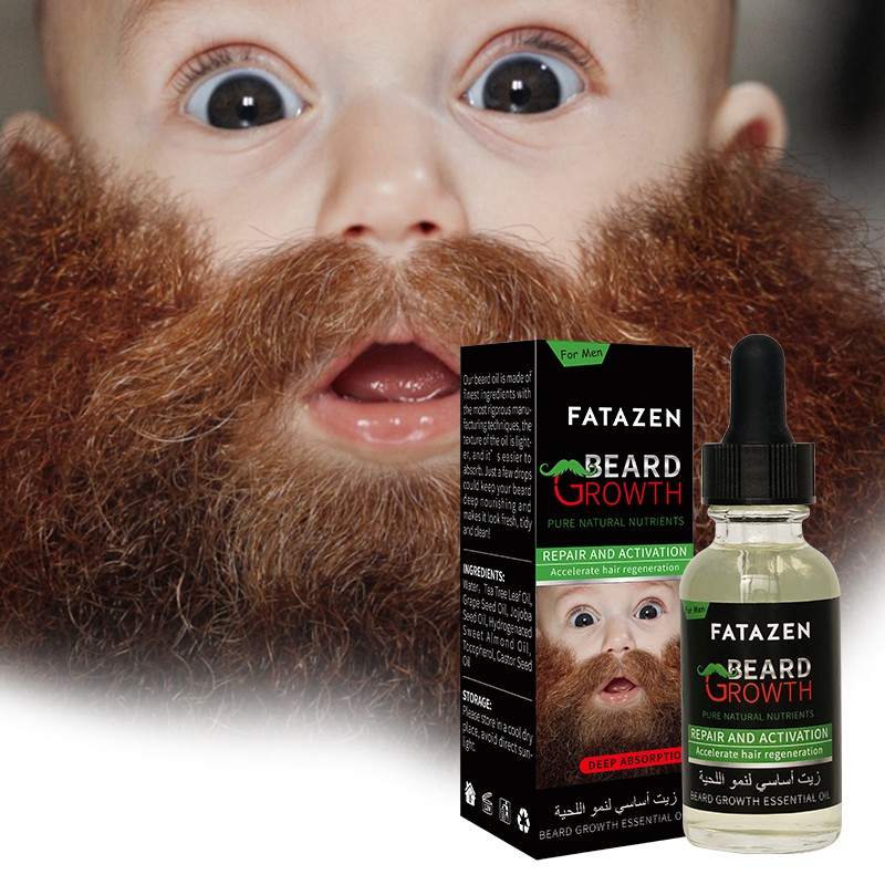 Beard Oil - Organic Hair Growth Promote