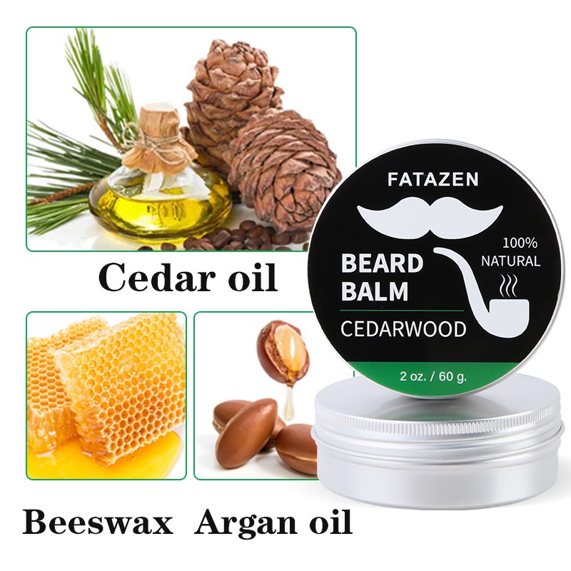 Beard Balm - Cedarwood Bee Wax Formula