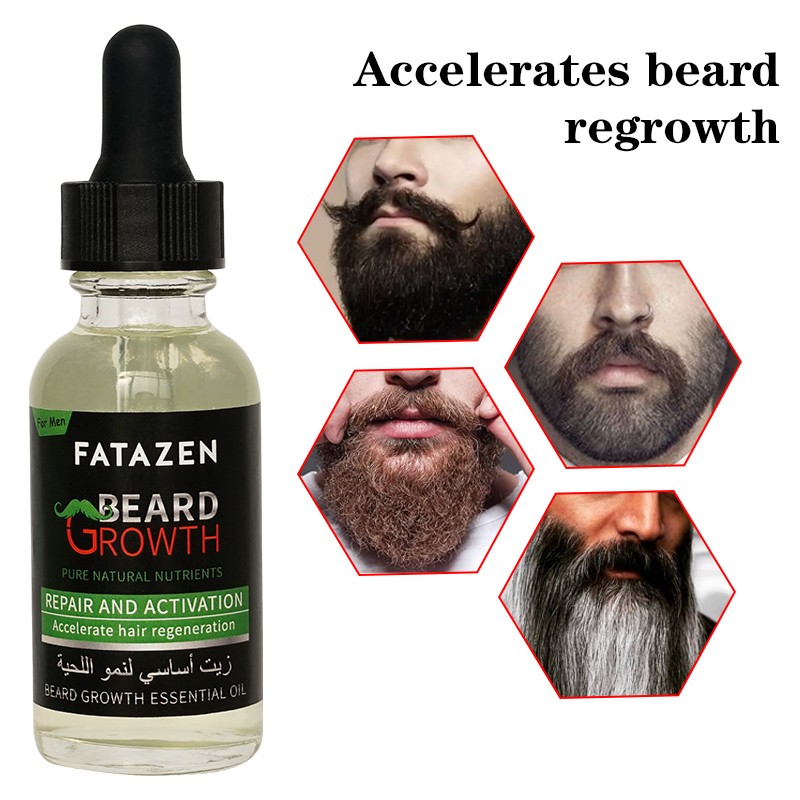 Beard Growth Oil - Organic Care Formula