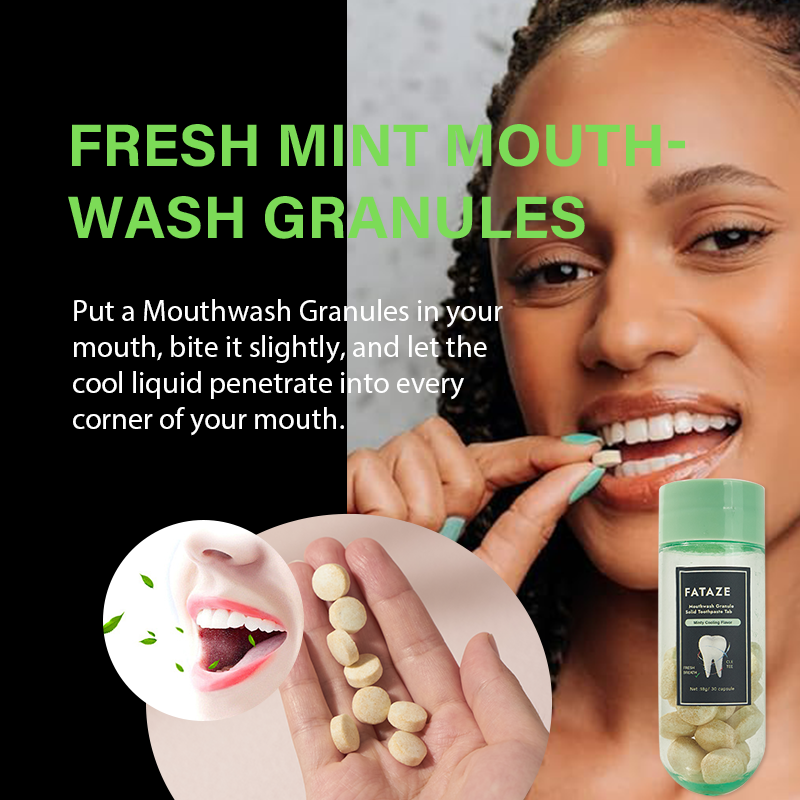 Peach Tablets - Oral Care Mouthwash