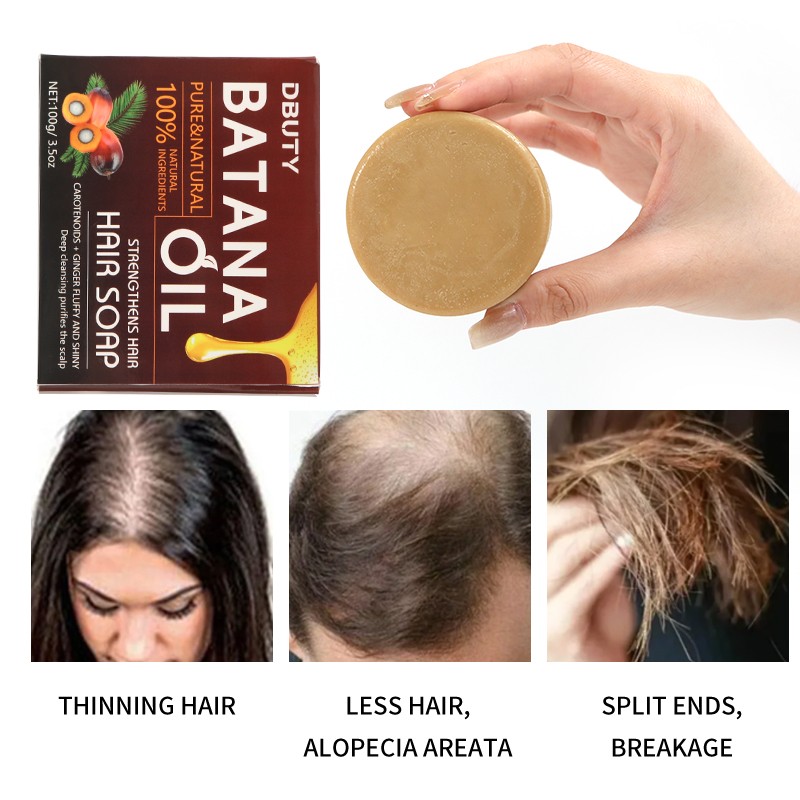 Hair Soap - Natural Herbal Growth Formula