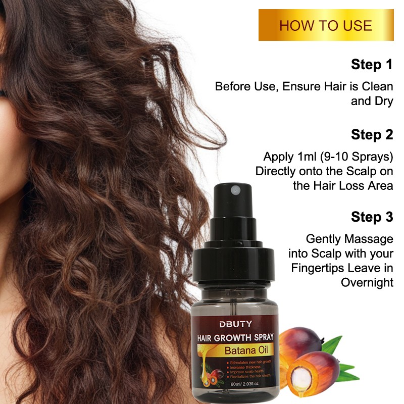 Hair Growth Spray 60ml - Anti Loss Serum