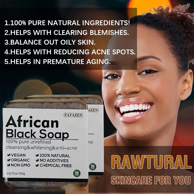 African Soap - Handmade Exfoliating Brightening