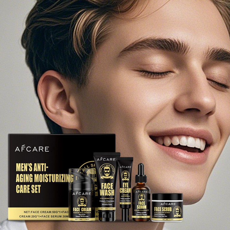 Men's Skincare Set - Retinol Vitamin E Anti-Wrinkle