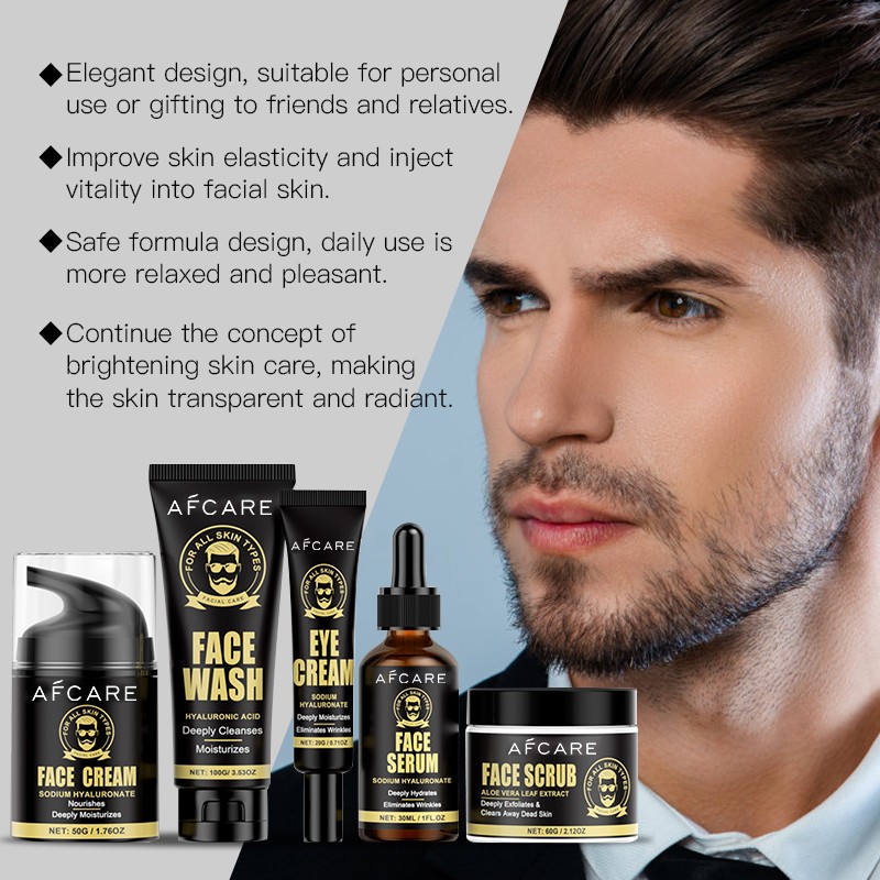 Men's Skincare Set - Vitamin E Niacinamide Daily