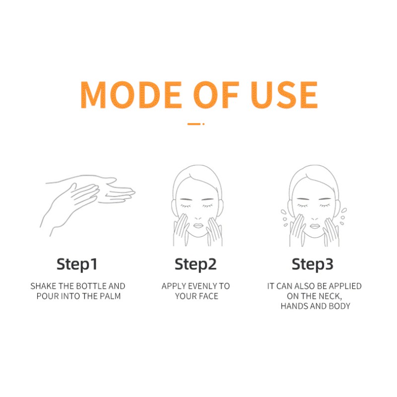 Sunscreen Cream - Hyaluronic Acid Squalane Whitening