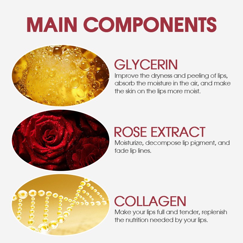 Lip Mask - Collagen Vitamin C Crystal Material