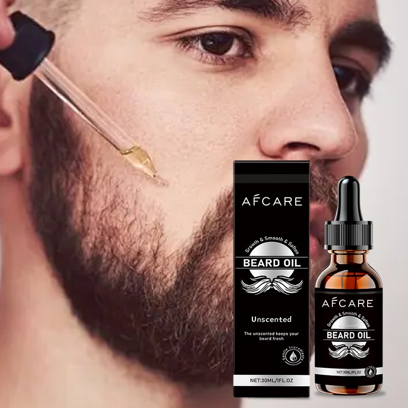 Beard Oil - Unscented Argan Castor Nourishing