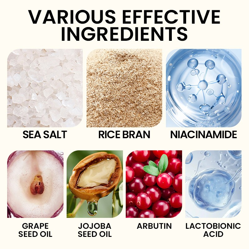 Face Scrub - Rice Bran Jojoba Oil Brightening