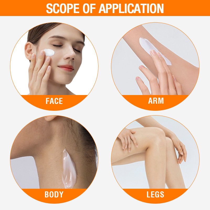 Sunscreen Cream - Aloe Vera Hyaluronic Acid Soothing