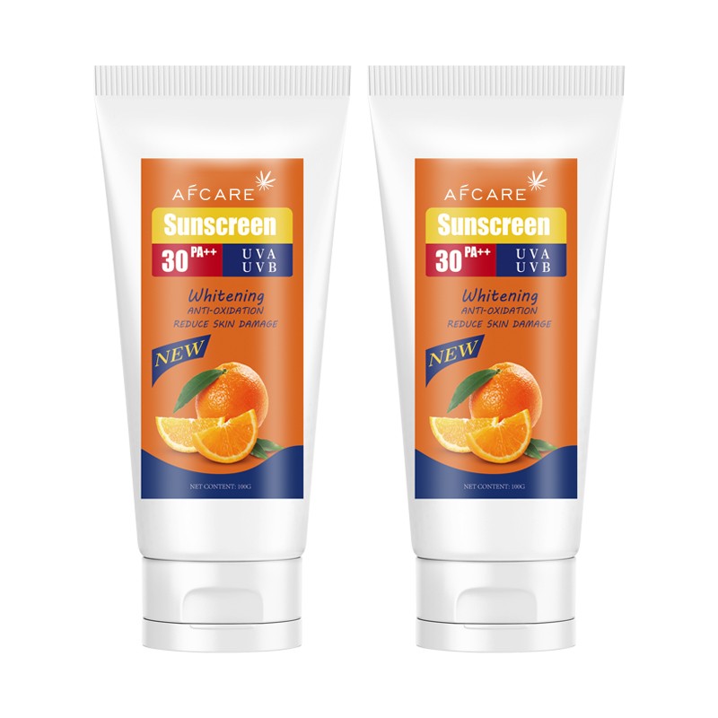 Sunscreen SPF50 - Vegan Mineral Orange Protection