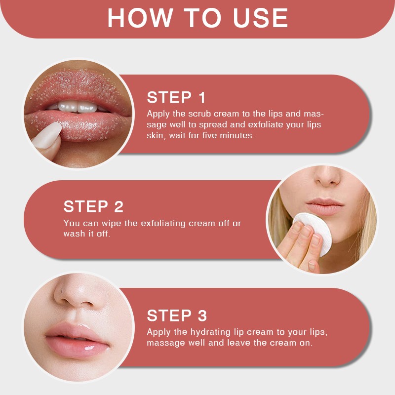 Lip Scrub - Rose Honey Moisturizing Repair