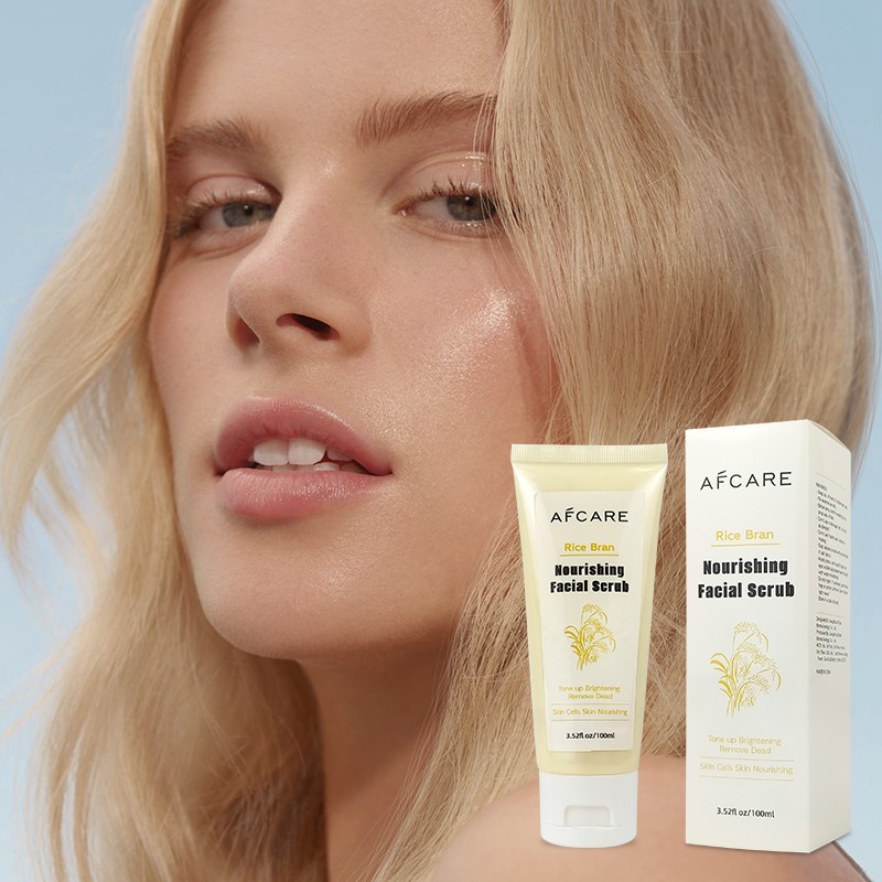 Face Scrub - Rice Bran Jojoba Oil Brightening