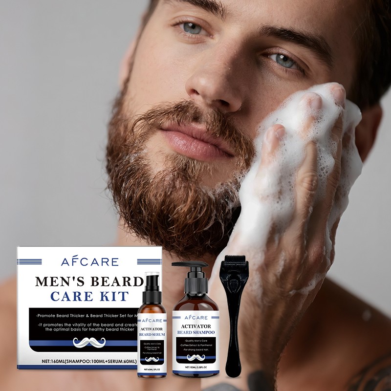 Beard Care Set - Custom Coffee Niacinamide Kit