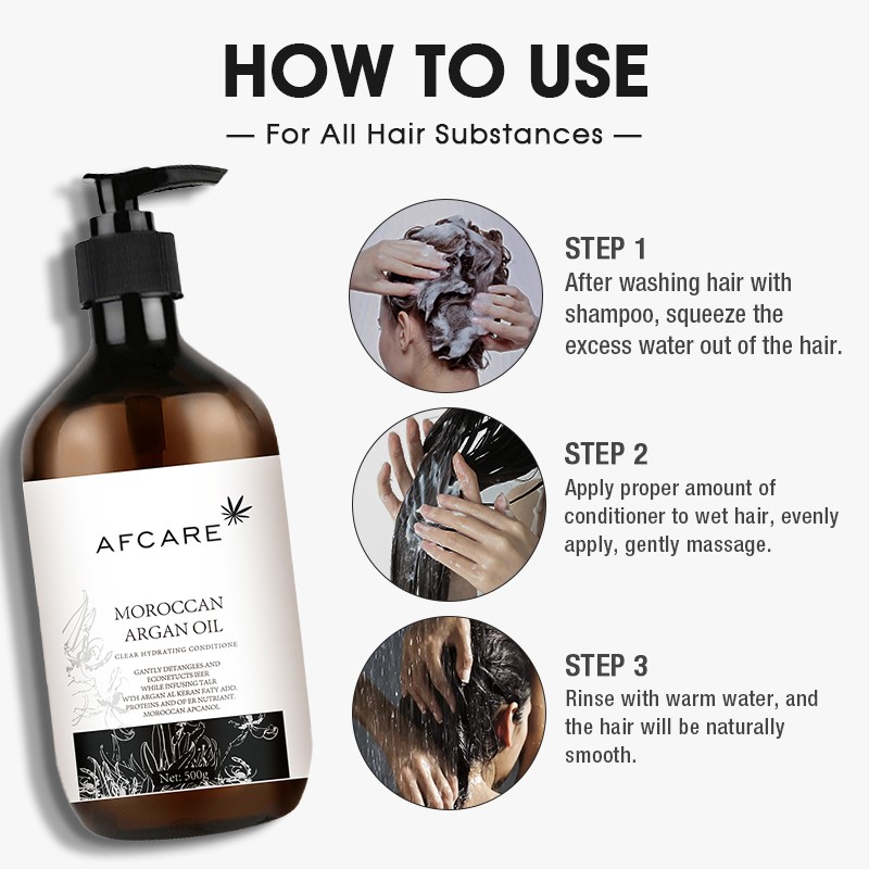 Shampoo Conditioner - Argan Oil Curly Hair