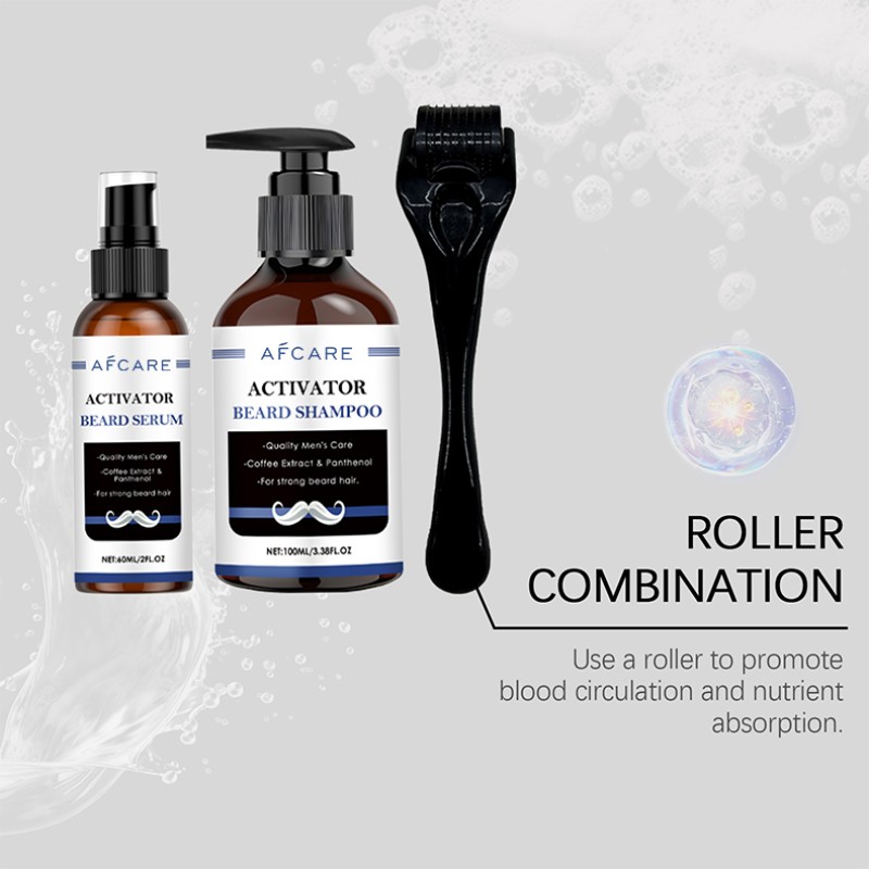 Beard Care Set - Custom Coffee Niacinamide Kit